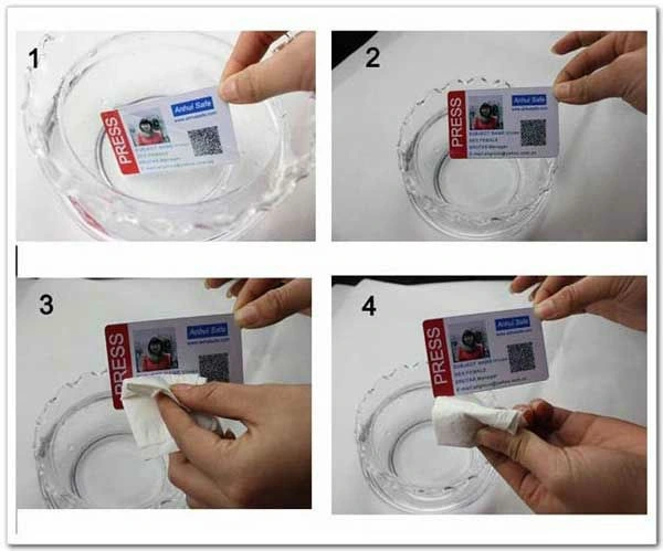 Plastic Printable Inkjet 13.56MHz M1 PVC Card