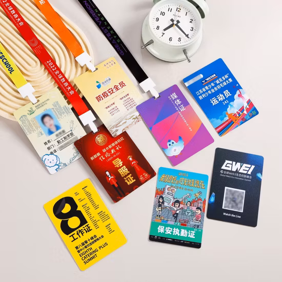 PVC Pet PC Cr80 Inkjet Printable Plastic Blank NFC Access Smart Membership Card Chip ID Card Proximity RFID MIFARE Greeting Card Offset Printing