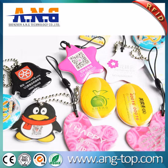 ISO14443A Irregular Proximity Mini RFID Epoxy Card for Membership