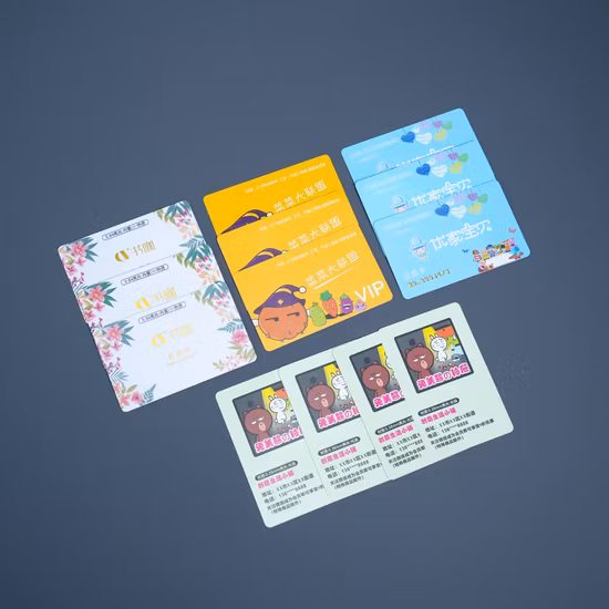 Customized Plastic Magnetic Card with Free Design for School, Club, Bar, Membership, Gift Card, etc.