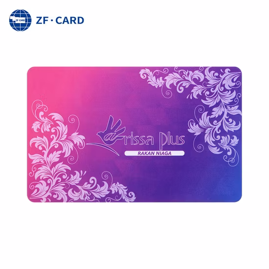 Plastic Qr Code Barcode Customized Printed PVC Plastic Card